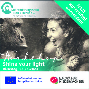 „Shine your light! Stärken klären – stärker werden“ Workshop mit Katrin Winkler am Di., 14.05.2024